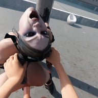 Fuck Harley Quinn in Public Before the Police Arrive - Laughing, Standing Doggy style, Busted VReal_18K vr porn video