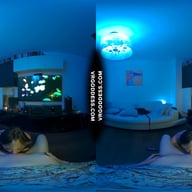 Brille Giving Sexy Striptease Lapdance With Pussy Licking Dildo For Ingrida Pov VRgoddess vr porn video