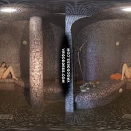 Pretty Teen Lika Masturbating With A Fetish Dildo In The Sauna Steam Room VRgoddess vr porn video