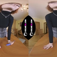 Lilly Mays Masturbates With A Vibrator On The Table 180VR FeelmeVR vr porn video