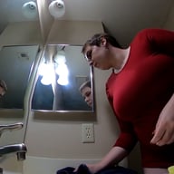 Giantess Cleans Bathroom Jane Judge vr porn video