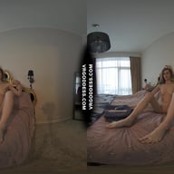 Fetish Video With Josie Stuffing Her Pussy With Glowsticks And Hitachi Vibe To Orgasm VRgoddess vr porn video