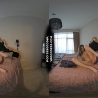 Fetish Video With Josie Stuffing Her Pussy With Glowsticks And Hitachi Vibe To Orgasm VRgoddess vr porn video