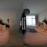 Fetish Video With Josie Stuffing Her Pussy With Glowsticks And Hitachi Vibe To Orgasm VRgoddess vr porn video