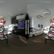 Hot Babe Melonie Extreme Fisting Pussy Opening Up And Stretching Her Gash VRgoddess vr porn video