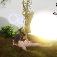 VReal_18K Poison Ivy Spinning Blowjob while Hanging from a Tree (Arkham Knight parody) - 3D CGI render vr porn video