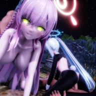 Blue Archive - Full Moon Ritual Lewd FRAGGY vr porn video