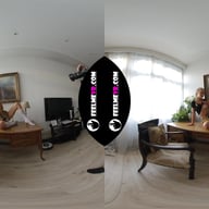 Layza Teeny Model Naked In Photoshoot 3D VR180 Backstage FeelmeVR vr porn video