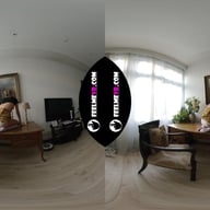 Layza Teeny Model Naked In Photoshoot 3D VR180 Backstage FeelmeVR vr porn video