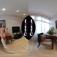 Layza Teeny Model Naked In Photoshoot 3D VR180 Backstage FeelmeVR vr porn video