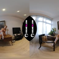 Layza Teeny Model Naked In Photoshoot 3D VR180 Backstage FeelmeVR vr porn video