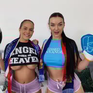 Big Dick Buddies Foursome with PAWG Football Fans Immoral Family vr porn video