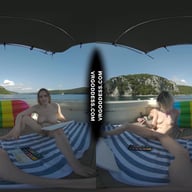Nude Afternoon On A Yacht Painting Art Creative Porn Ingrida And Diana VRgoddess vr porn video