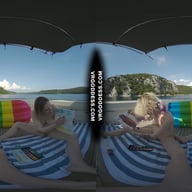 Nude Afternoon On A Yacht Painting Art Creative Porn Ingrida And Diana VRgoddess vr porn video