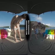 Nude Afternoon On A Yacht Painting Art Creative Porn Ingrida And Diana VRgoddess vr porn video