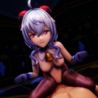 Genshin Impact - Ganyu Pleasure Cowgirl Riding Lewd FRAGGY vr porn video