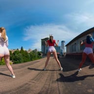 Twerk on roof VRQueens vr porn video