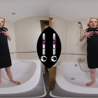 Thumbelina Masturbates In Shower Fly On The Wall VR180 FeelmeVR vr porn video