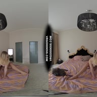 Lesbian Sex Strapon Fucking Sucking Layla With Miss Pussycat VRgoddess vr porn video