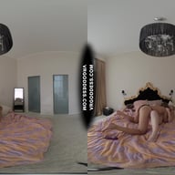 Lesbian Sex Strapon Fucking Sucking Layla With Miss Pussycat VRgoddess vr porn video