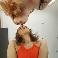 Facesitting In Tights - April Paisley Kitty Marie JimmyDraws vr porn video