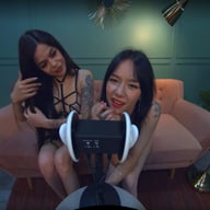 Vortex Project ASMR. Two Girls Will Take Care Of Your Ears Dreamcam vr porn video
