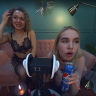 Vortex Project ASMR. Two Girls Will Purr in Your Ears Dreamcam vr porn video