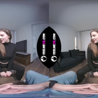 Virtual Reality Striptease With New Teen Model Ksenija FeelmeVR vr porn video