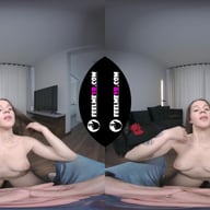 Virtual Reality Striptease With New Teen Model Ksenija FeelmeVR vr porn video