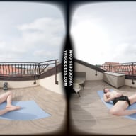 Fresh Behind The Scenes On Vacation At The Beach House Showering Getting Ready For Day VRgoddess vr porn video