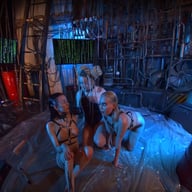 Vortex Project CYBER PUNK. Obedient Girls Dreamcam vr porn video