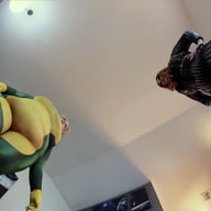 Rogue and Black Widow Fight over Shrunken Tiny Jane Judge vr porn video