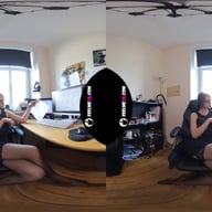 Margarita Young Teen Virtual 3D Strip in My Office FeelmeVR vr porn video