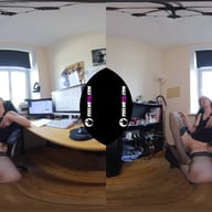 Margarita Young Teen Virtual 3D Strip in My Office FeelmeVR vr porn video