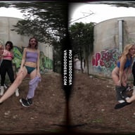 Kristina Emmux And Rebeka Ruby Dancing And Painting Graffiti Creative Porn On Vacation In Italy VRgoddess vr porn video