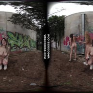 Kristina Emmux And Rebeka Ruby Dancing And Painting Graffiti Creative Porn On Vacation In Italy VRgoddess vr porn video