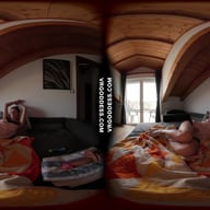 Josie Fresh Bored Watching Tv And Masturbating With A Dildo VRgoddess vr porn video