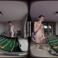 Josie Fresh And Sofie Playing Table Football Nude At The Italian Villa VRgoddess vr porn video