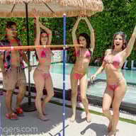 Wet & Wild In Hollywood Alex Coal Hime Marie Kylie Rocket VR Bangers vr porn video