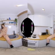 Margarita Young Teen Virtual 3D Strip in Kitchen FeelmeVR vr porn video