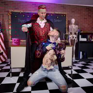Halloween Escape Room Summer Blayne Zak Bishop VirtualRealGay vr porn video
