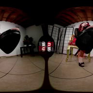 Hottie In Leather Pants Is The Queen Of Foot Teasing Redsnow VRFootFetish vr porn video