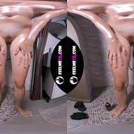 Virtual Reality Oiled Blonde Babe Nico FeelmeVR vr porn video