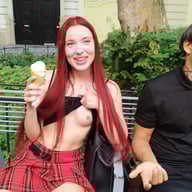 FUN SIZE FREAK DOUBLE PUSSY PENETRATED in FIRST GANGBANG