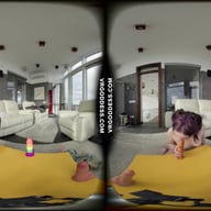 Ellah Tries The Dildo Challenge Trying Different Sized Dildos In Her Pussy And Mouth VRgoddess vr porn video