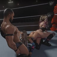 WWE - Liv Morgan and Alexa Bliss reverse spitroast (ass-to-ass) threesome (A XXX Parody) pov porn
