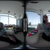 Cheri Tries Fetish Masturbation Pussy Pumping And Panty Stuffing Swollen Pussy VRgoddess vr porn video