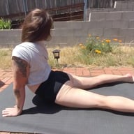 Outdoor Yoga Striptease Kayli Jinx CK Studios vr porn video