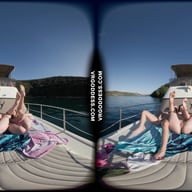 Lesbian Yacht Afternoon On Vacation In Italy With Kristina Emmux And Rebeka Ruby VRgoddess vr porn video