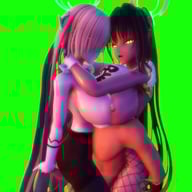 Blue Archive – Asuna &amp; Karin Sharing Is Caring - PassThrough